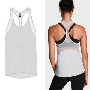 VICTORIA'S SECRET Mesh Racerback Tank Top | S